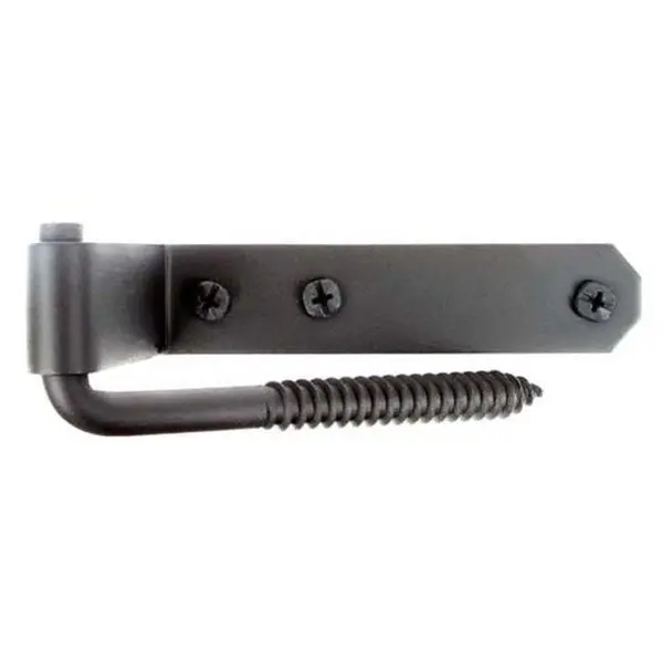 Offset Connecticut Style Hinge  All Stainless Steel Materials Used  4  Smooth Offset Strap W/Pintle.  Use 5/32  Drill For Pilot Hole.  Quantity Set: 2 Pair  Connecticut Style Shutter Hinge  Offset 1