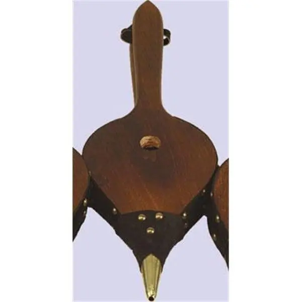 Johnny Beard Company #1110 Long John Bellows  Leather Trim  Extra Long Handle 1