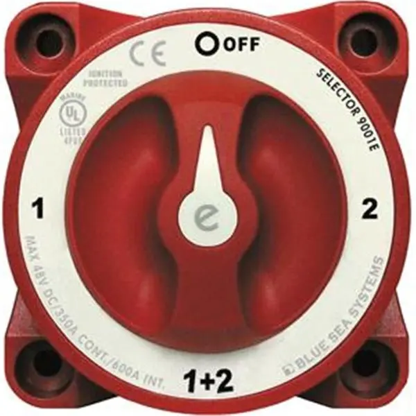Blue Sea E-Series Battery Switch Selector 1