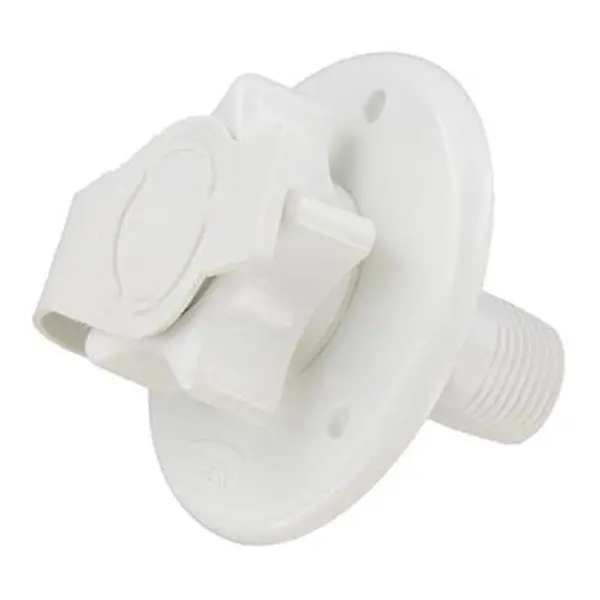 Valterra Llc A010168 Fresh Water Inlet; White 1