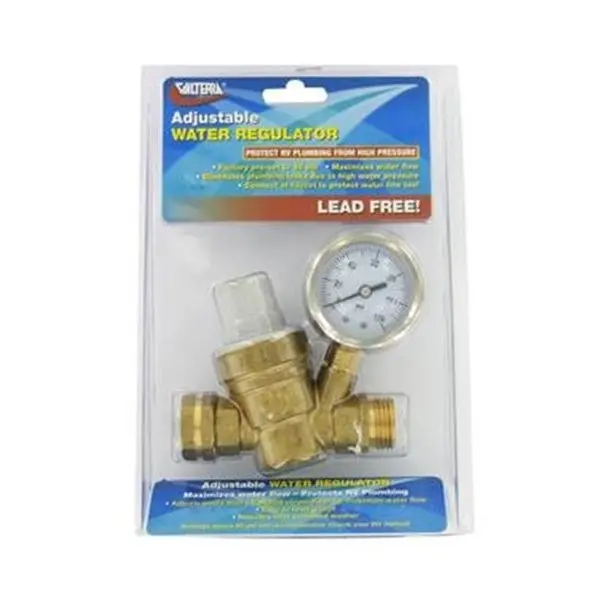 Valterra Llc A011117vp Fresh Water Pressure Regulator; Brass 1