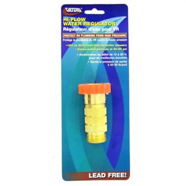 Valterra Llc A011122vp Fresh Water Pressure Regulator,  Brass 1