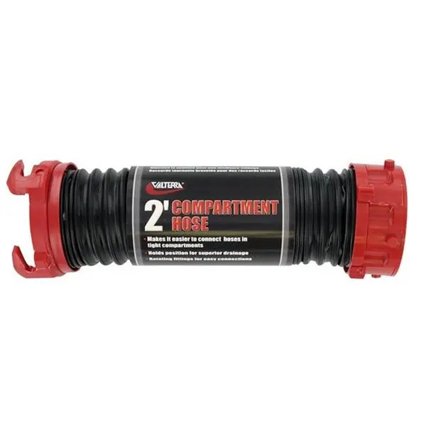 Valterra Llc D040202 2 Ft. Dominator Sewer Hose; Black 1