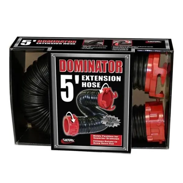 Valterra Llc D040205 5 Ft. Dominator Sewer Hose,  Black 1