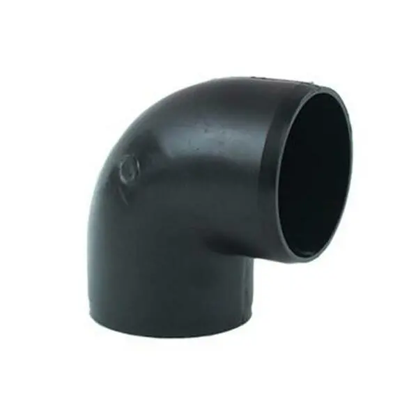 90 Deg. Sewer Hose Connector- Black 1