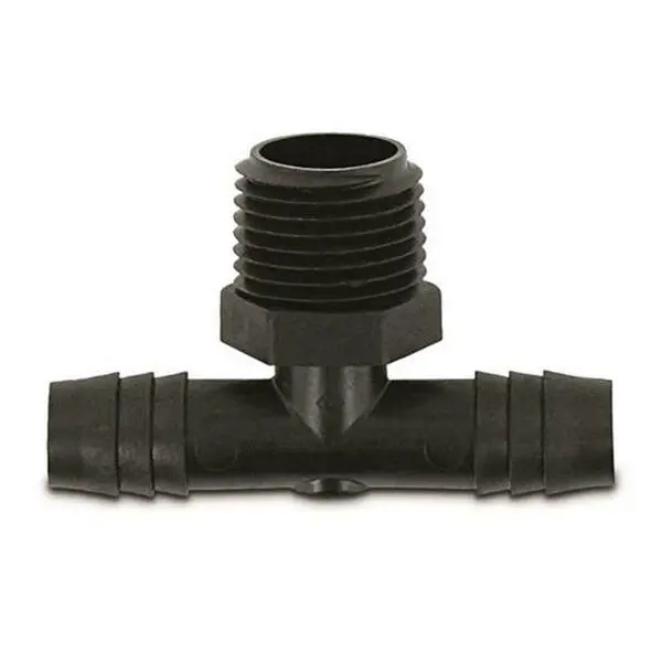 Fresh Water Hose Connector Tee- Male Adapter 1