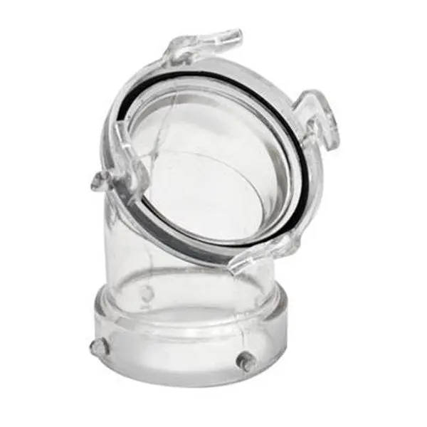 Valterra Llc T10261 45 Degree Sewer Hose Connector; Clear 1