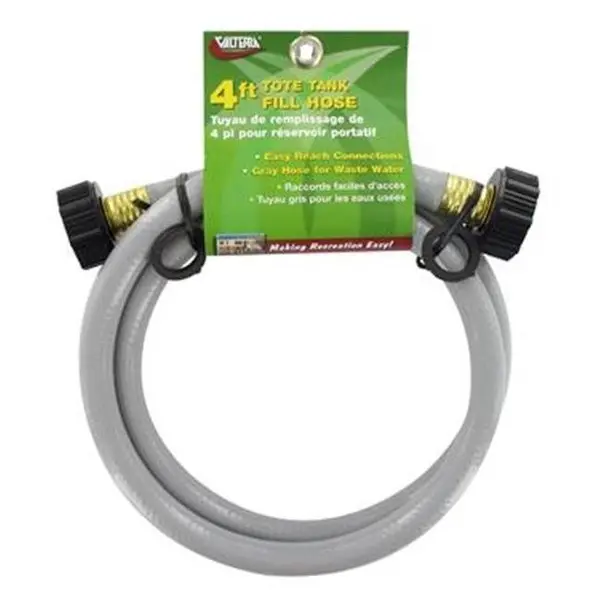Valterra Llc W014048 Waste Water Hose; Gray; 0.5 In. X 4 Ft. 1
