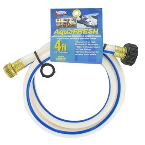 Valterra Llc W015048 Fresh Water Hose; White; 4 Ft. 1