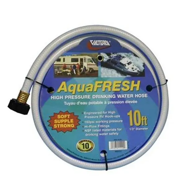 Valterra Llc W015120 Fresh Water Hose; White; 0.5 In. X 10 Ft. 1