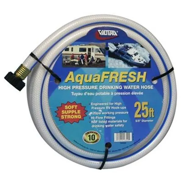 Valterra Llc W016300 Fresh Water Hose; White; 0.62 In. X 25 Ft. 1
