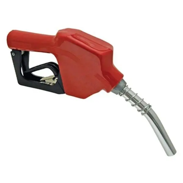 Apache 99000246 0.75 In. Female Pipe Thread Auto Shut Off Unleaded Fuel Nozzle - Red 1
