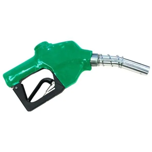 Apache 99000247 1 In. Female Pipe Thread Auto Shut Off Diesel Nozzle - Green 1