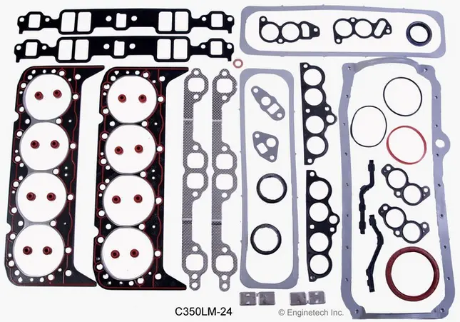 Enginetech Stage 1 Performance Master Rebuild Kit For 1987-1995 Chevrolet Small Block 5.7L 350 Tbi Engines 7