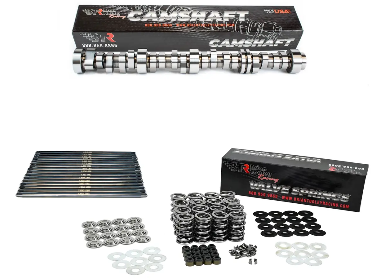 BTR Gen V Supercharged Camshaft Kit by Brian Tooley Racing — Compatible with 2014–2023 GM LT1, L83, L84, L86, and L87 Engines