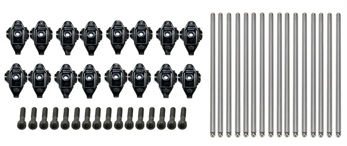 Upgraded Rocker Arm And Pushrod Kit For Chevrolet Gen Iii Iv 4.8L 5.3L 6.0L Engines 1