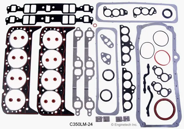 Enginetech Rcc350dp Engine Rebuild Kit For 1986-1991 Chevrolet Gm 5.7L 350 Heavy Duty Truck 3