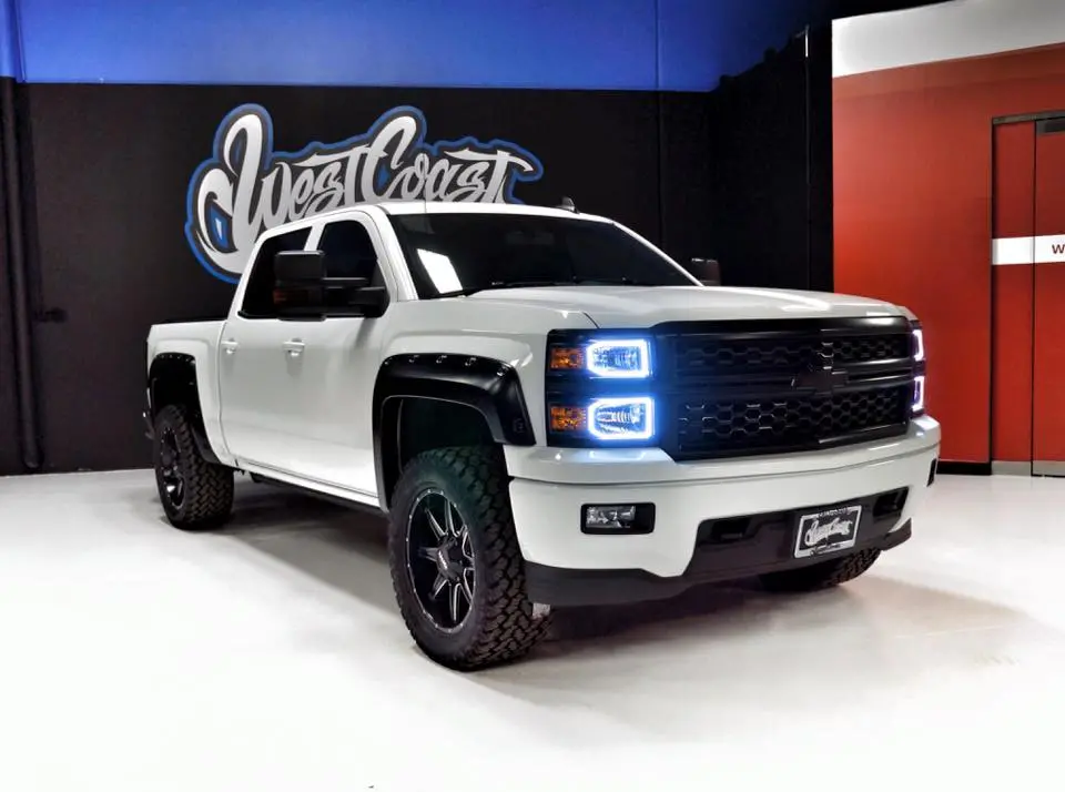 Oracle Lighting 2271 2014-2015 Chevy Silverado Halo Kit (Non-Projector Style) 1