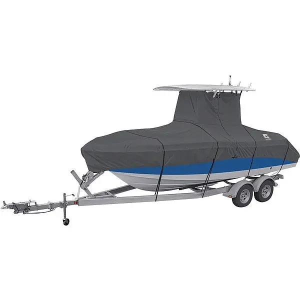 Stormpro T-Top Boat Cover,  Mdlc,  Charcoal,  16 Ft - 18.5 Ft L 1