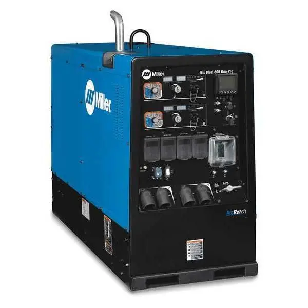 Engine Driven Welder,  Big Blue(R) 800 Duo Pro Series,  Electric Start,  65.7 Hp,  Diesel,  27, 000 W Peak 1