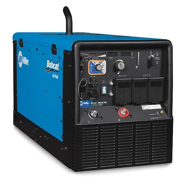 Engine Driven Welder,  Bobcat(Tm) 200 Air Pak(Tm) Series,  Electric Start,  23 Hp,  Gas,  8, 000 W Peak 1