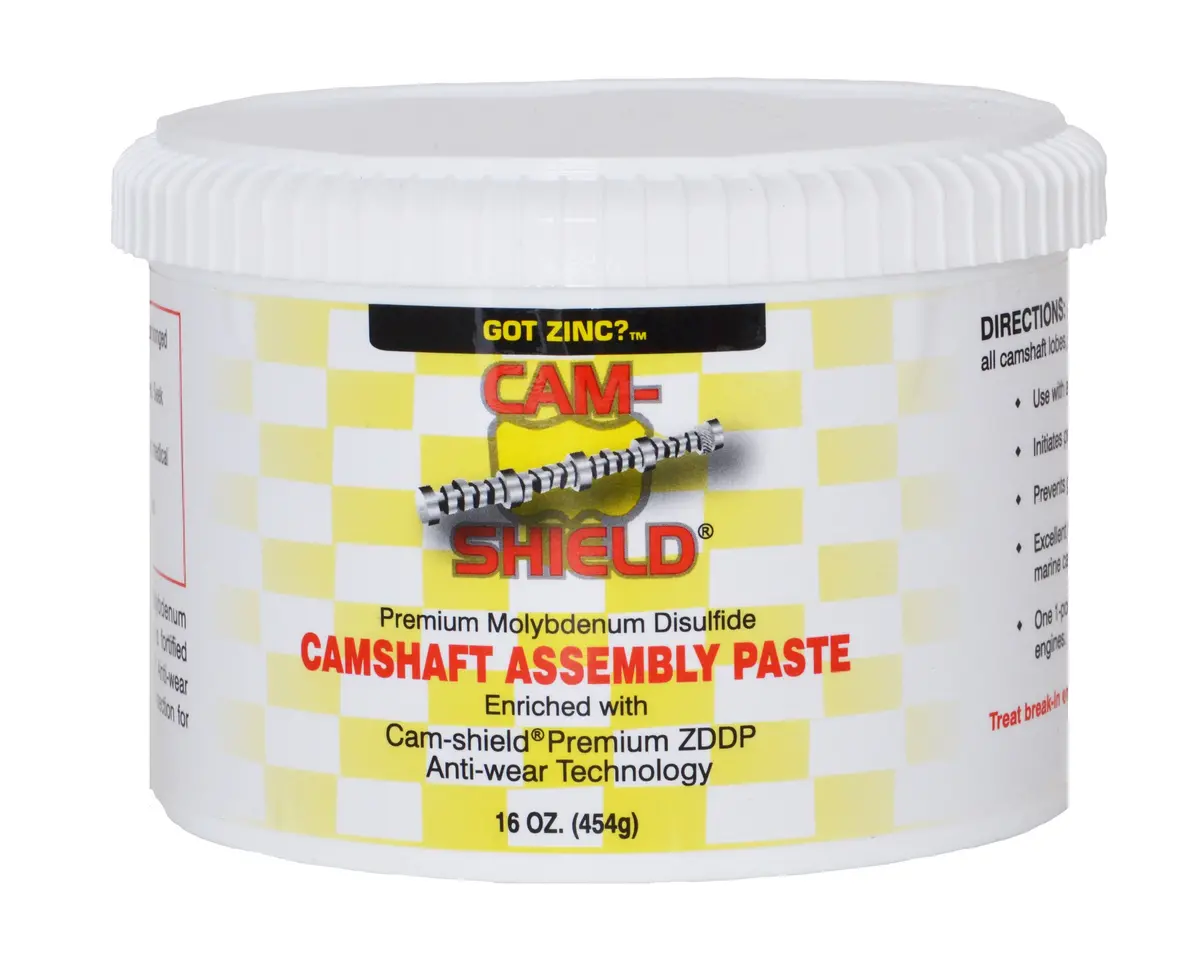 Cam-Shield Zmoly-1 Zinc Zddp Camshaft Assembly Paste 1