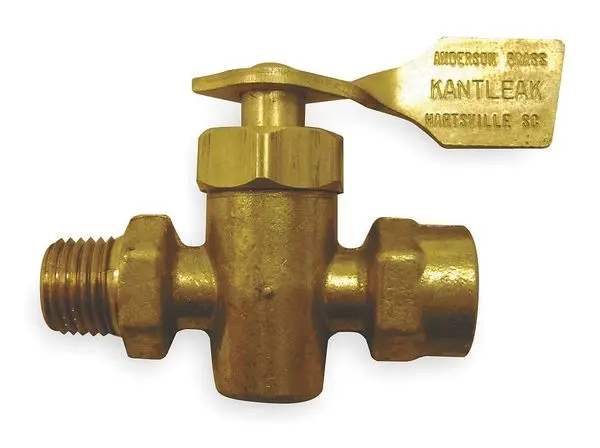 Marine Ground Plug Valve, 1/4 In, Brass 1