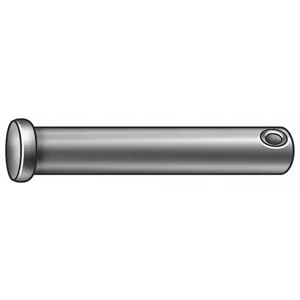 Clevis Pin, Steel, Zinc, 0.437X4 In, Pk10 1