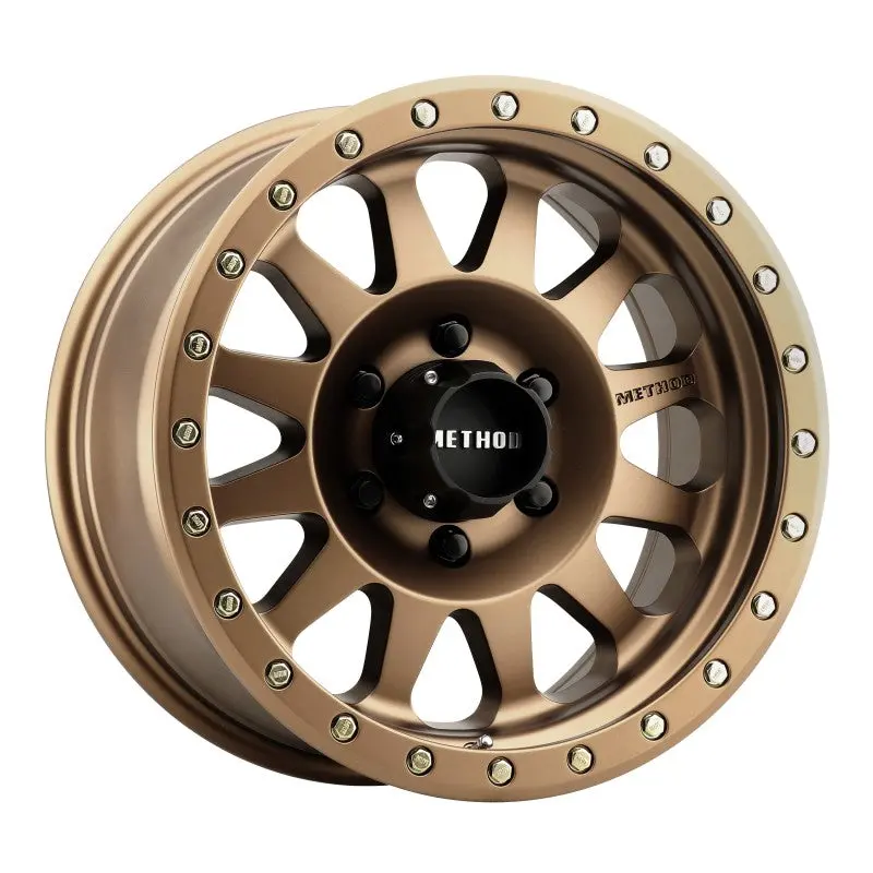Method Mr304 Double Standard 17X8.5 0Mm Offset 6X135 94Mm Cb Method Bronze Wheel 1
