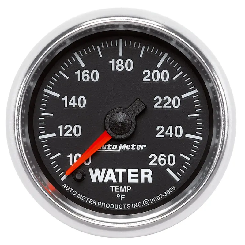 Innovate 3855 Mtx-Al Analog Air/Fuel Ratio Gauge Kit - Black Dial 1