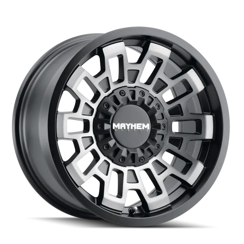Mayhem 8113 Cortex 20X9 / 5X139.7 Bp / 0Mm Offset / 110Mm Hub Matte Black W/ Dark Tint Wheel 1