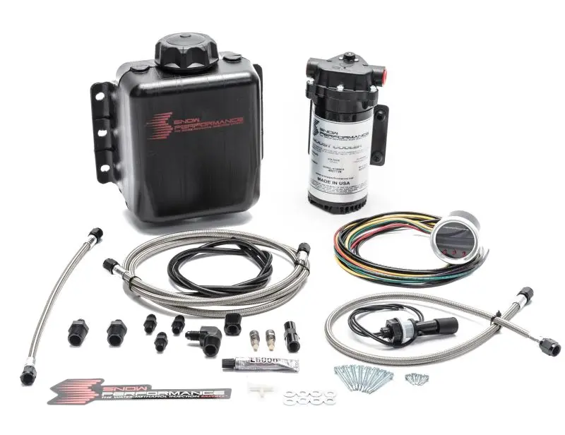 Snow Performance Stg 2 Boost Cooler F/I Prog. Water Injection Kit (Ss Braided Line 4An Fittings) 1