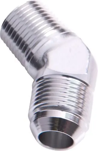 45-Degree Npt-To-Flare Adapter: 1/4 Inch Npt To -6An (Af823-06S) 1