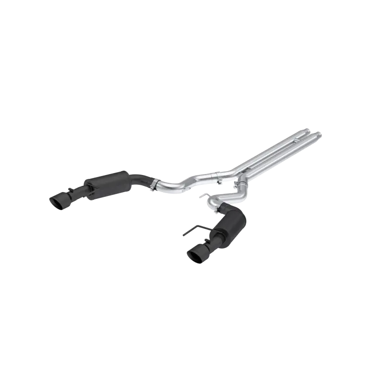 Mbrp S7251blk 3" Cat-Back, Dual Split Rear, Street Profile, Black-Coated Aluminized Steel For 2024 Ford Mustang Gt S650 5.0L 1
