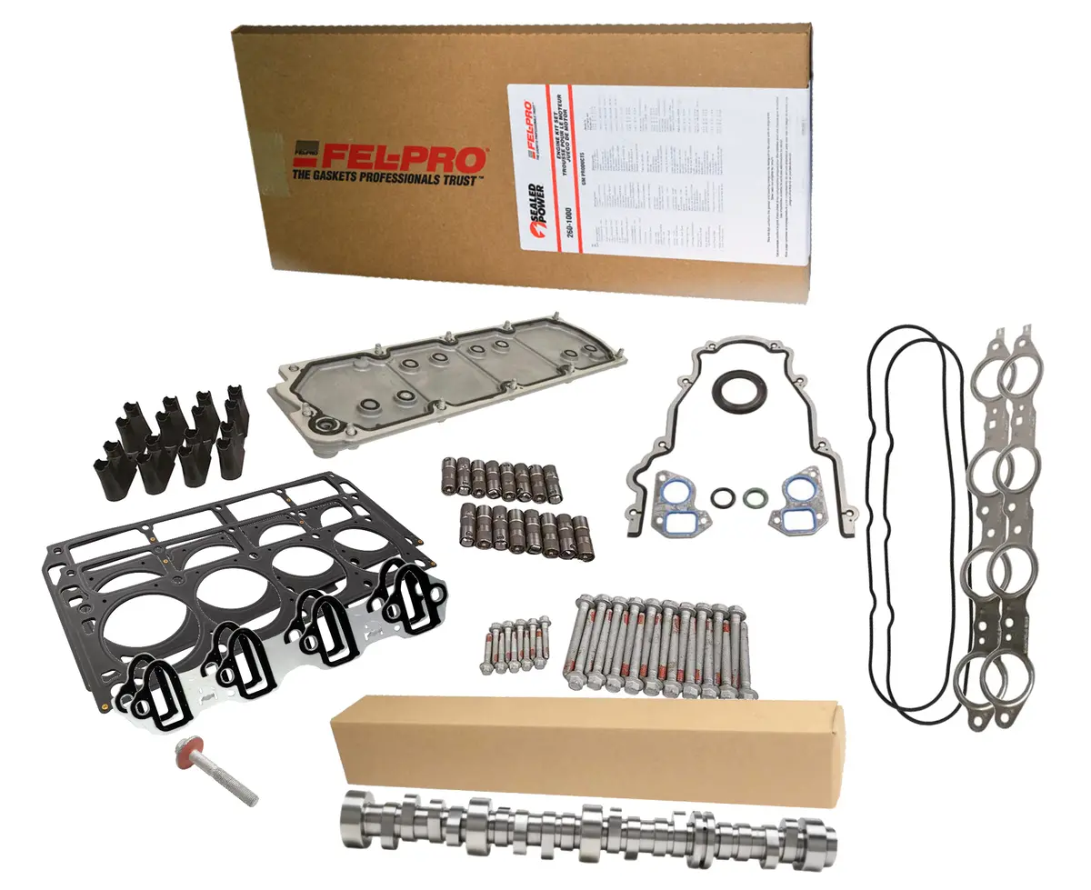 2007-2014 Gm Chevrolet Truck/Suv 5.3L Afm Dod Delete Kit With Felpro Gaskets 1