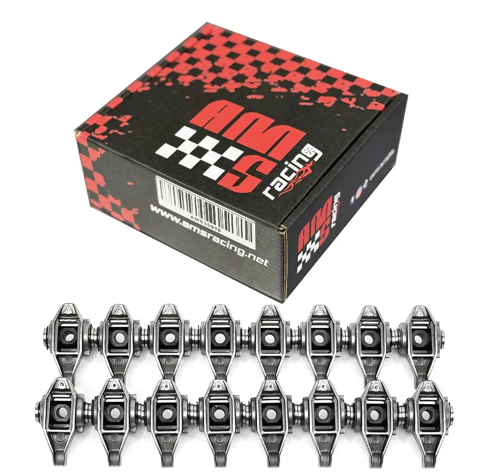 Ams Racing Gen Iii Rocker Arms With Upgraded Trunion Kit For Ls1 Ls2 Ls6 Lq4 Lq9 Lm7 4.8 5.3 5.7 6.0 1