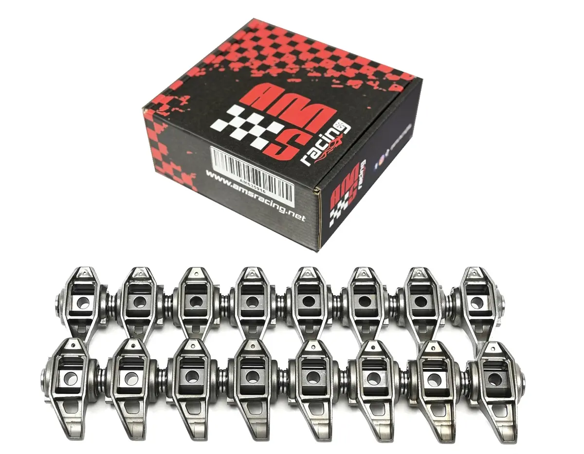 Ams Racing Gen Iv Rocker Arms With Upgraded Trunion Kit For Ls3 Ly6 L92 L99 6.0L 6.2L W/ Rectagle Port Heads 1