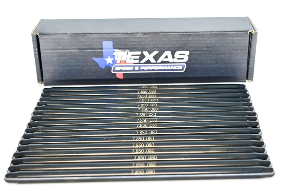 Texas Speed & Performance Chromoly Ls7 & Lt 3/8" Pushrods, Set Of 16, 7.850" Length 1