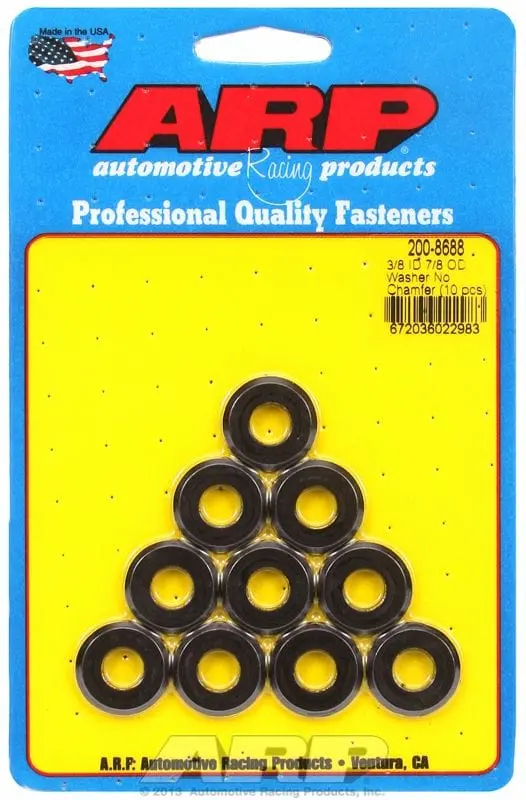 Arp Ar200-8688 3/8" Id Flat Washers (No Chamfer) 1