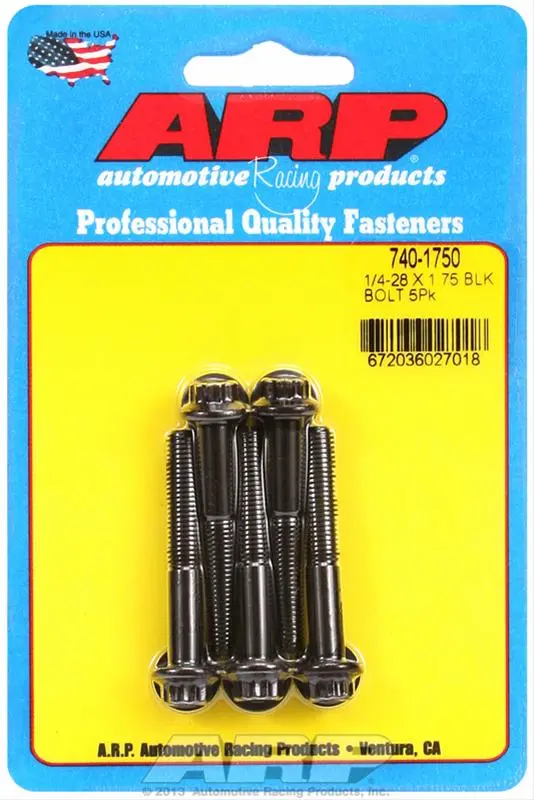 Arp 740-1750 Chromoly Steel Bolts – High-Tensile Fasteners For Engine And Chassis Use 1