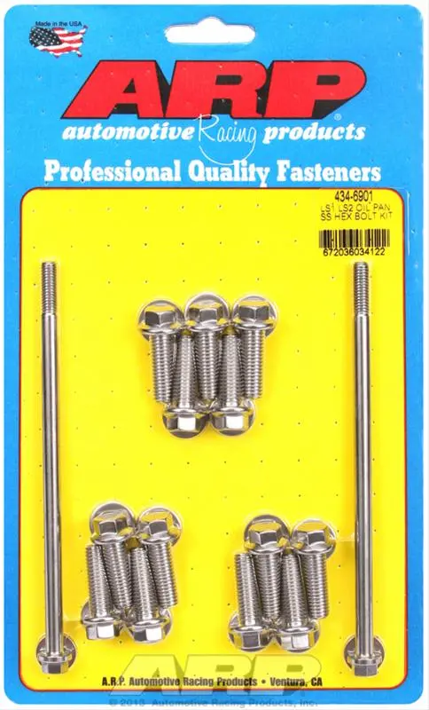 Arp 434-6901 Oil Pan Bolt Kit 1