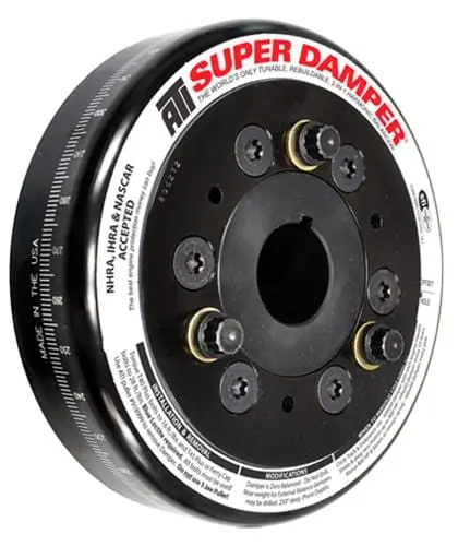 Ati 918480 Standard Harmonic Damper – Super Damper Series For Small Block Chevy 1