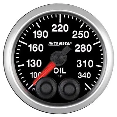 Autometer Elite Series Analog Gauge Kit – 2-1/16" Diameter (Model 5640) 1
