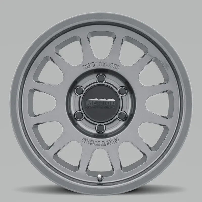 Method Mr703 16X8 0Mm Offset 6X5.5 106.25Mm Cb Gloss Titanium Wheel 1