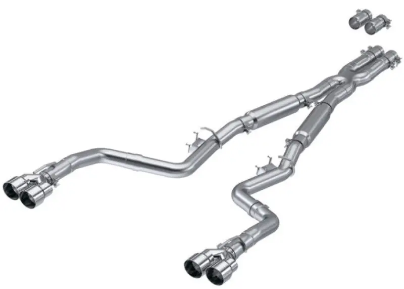 Mbrp 2017-2021 Dodge Challenger 5.7L/6.2L/6.4L Aluminized Catback Exhaust 1