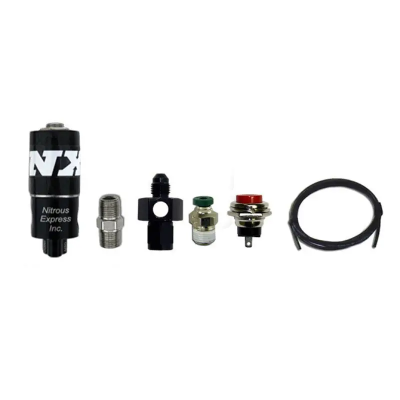 Nitrous Express Nitrous Purge Valve W/Poly Line (4An) 1