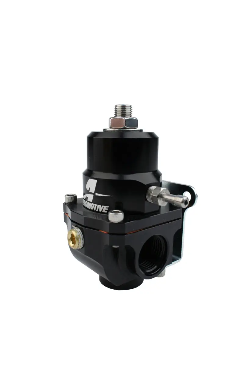 Aeromotive Adjustable Regulator - 35-75Psi - .188 Valve - (2) -08 Inlets/-08 Return 1