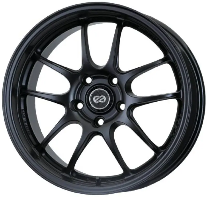Enkei Pf01 18X9 5X114.3 35Mm Offset 75 Bore Dia Hyper Black Wheel 1