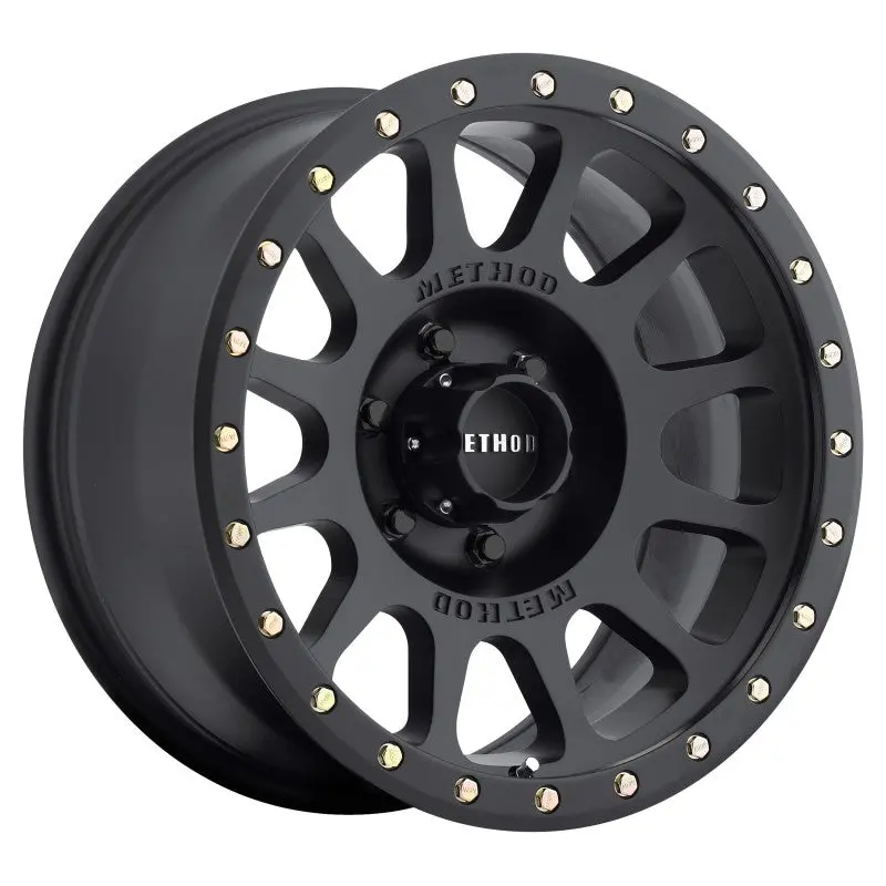 Method Mr305 Nv 18X9 0Mm Offset 6X135 94Mm Cb Method Matte Black Street Loc Wheel 1