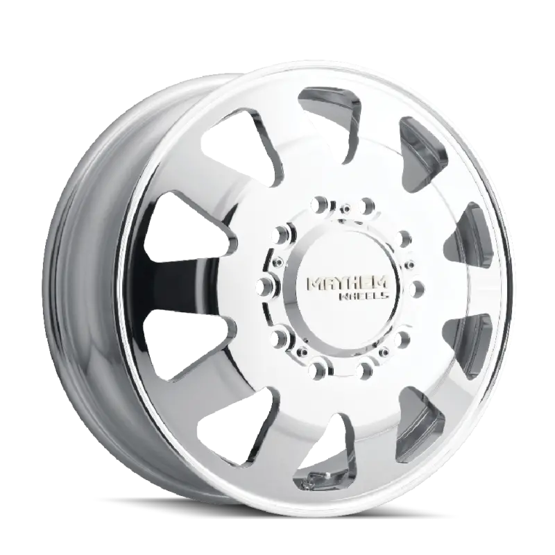 Mayhem 8181 Challenger Dually 22X8.25 / 10X225 Bp / 169Mm Offset / 170.1Mm Hub Polished Wheel 1